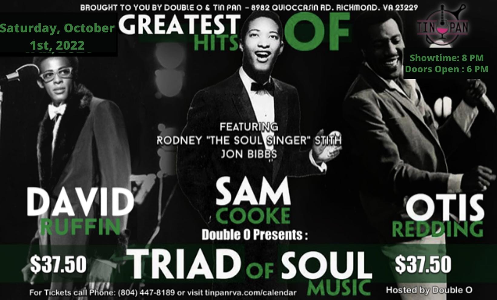 of Soul (Tribute to Sam Cooke, Otis Redding, and David Ruffin)